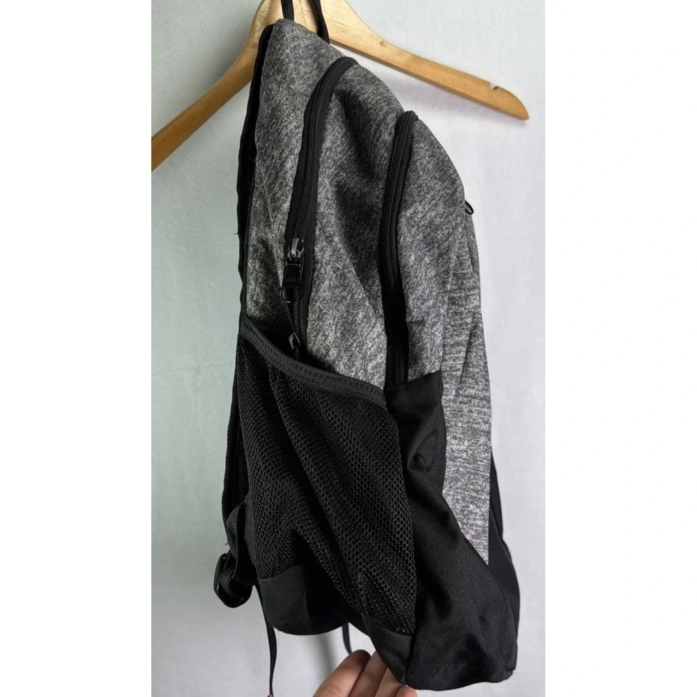 Adidas Grey Soccer Backpack Athletic Sports Bag Durable Lightweight Travel Gear